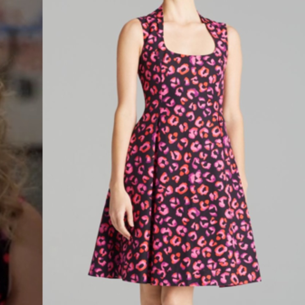 Kate Spade Pink Leopard Dress